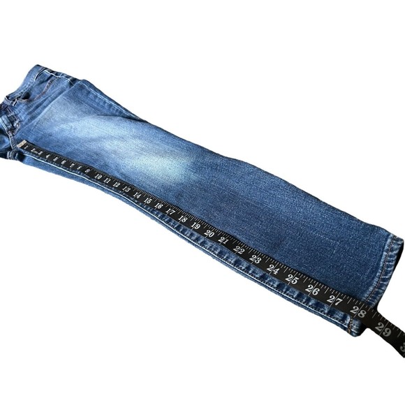 Gap True Skinny Mid Rise Jeans Womens 26 2R Medium Dark Blue Size 2 w/ 5-Pocket - Picture 8 of 10